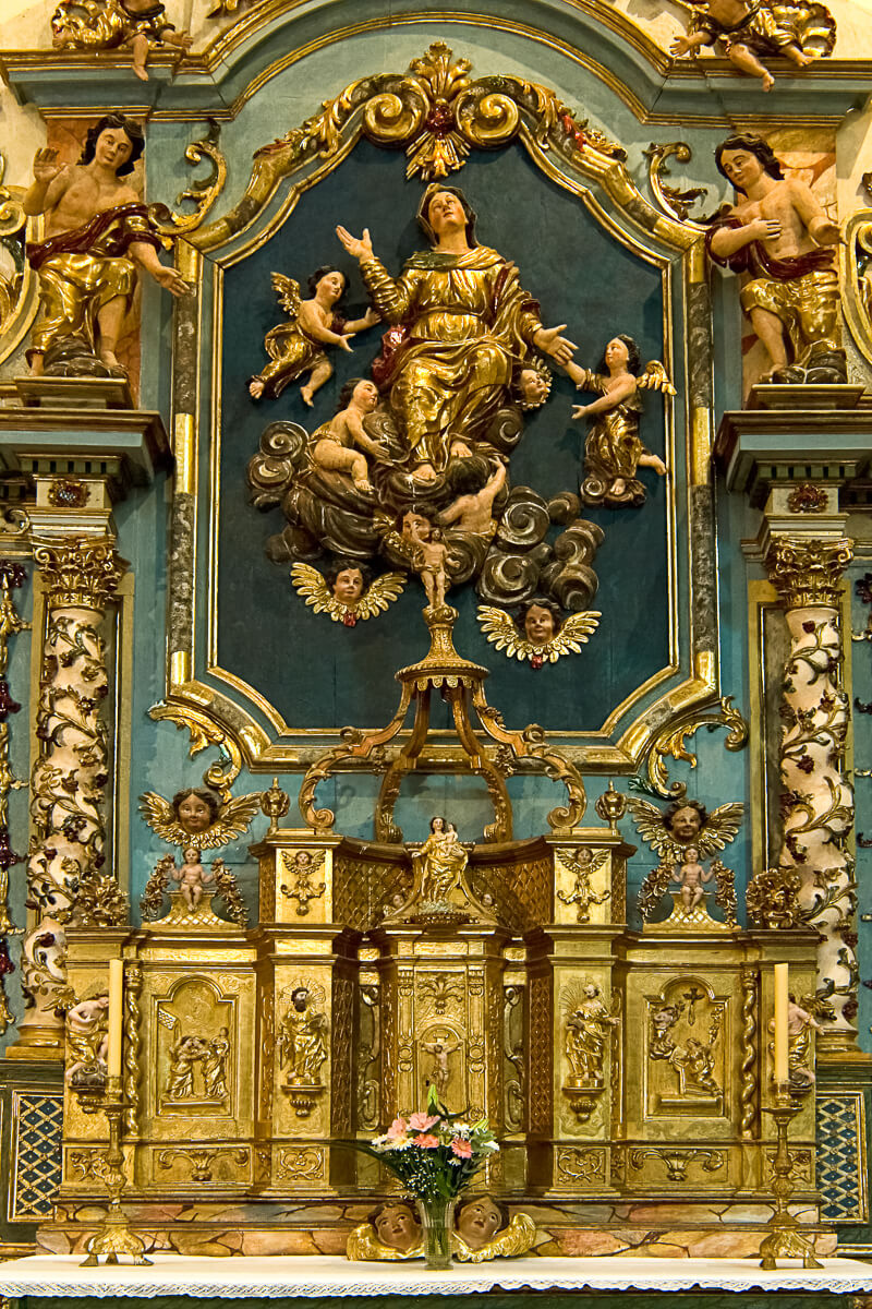 Retable - Eglise de Bordères-Louron