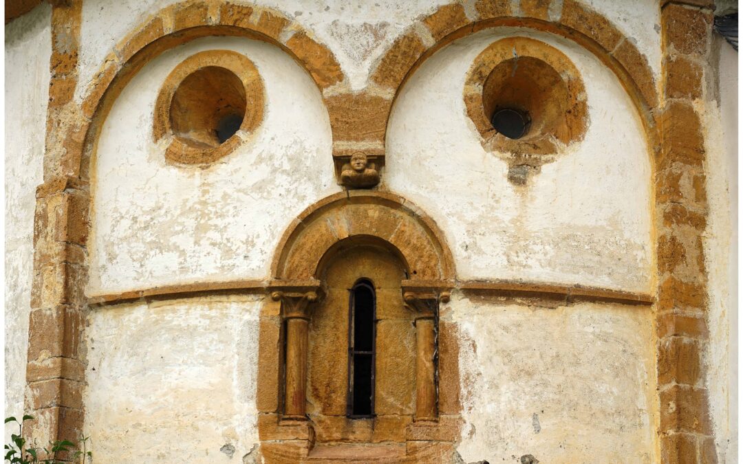 Jézeau – chevet de l’église paroissiale